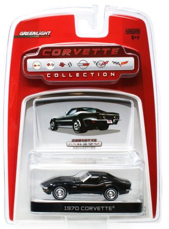 1:64 Corvette Collection - 1970 Corvette (Black)