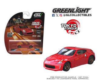 1:64 Tokyo Torque Series 10 - 2009 Nissan 370Z Coupe (Red)