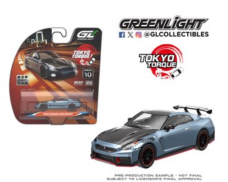 1:64 Tokyo Torque Series 10 - 2024 Nissan GTR NISMO (Stealth Gray)