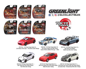 1:64 Tokyo Torque Series 10 (Set of 6)