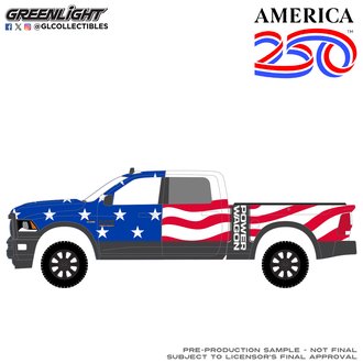 1:64 Anniversary Collection Series 18 - America 250 Edition - 2017 RAM 2500 Power Wagon