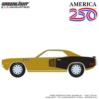 1:64 Anniversary Collection Series 18 - America 250 Edition - 1971 Plymouth Hemi 'Cuda