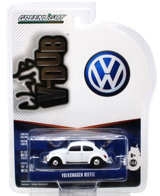1:64 Club V-Dub Series - Volkswagen Beetle (White)
