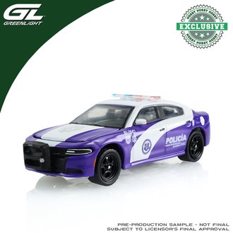 1:64 Hot Pursuit - 2019 Dodge Charger - SSC Specialized Gender Unit - Mexico City Police 1:64 Hot Pursuit - 2019 Dodge Charger - SSC Specialized Gender Unit - Mexico City Police