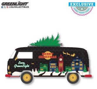 1:64 Christmas 2025 Limited Edition - Volkswagen Type 2 Panel Van w/Tree Accessory