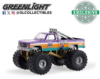 1:64 1977 Chevrolet K-10 Monster Truck "Chuck E. Cheese Racing World & Hendrick Motorsports"