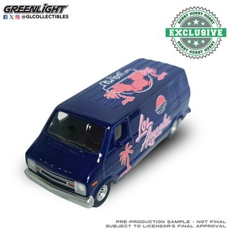 1:64 International Soccer Celebration '26 - 1976 Dodge B-100 Van (Los Angeles Tribute)