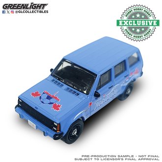 1:64 International Soccer Celebration '26 - 1986 Jeep Cherokee Pioneer (Toronto Tribute)