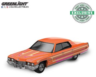 1:64 Lowriders - 1972 Cadillac Coupe deVille (Mandarin Orange) "Sergio Rocha Special Edition" 1:64 Lowriders - 1972 Cadillac Coupe deVille (Mandarin Orange) "Sergio Rocha Special Edition"
