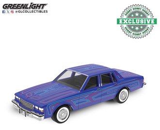 1:64 Lowriders - 1986 Chevrolet Caprice (Electric Blue) "Sergio Rocha Special Edition" 1:64 Lowriders - 1986 Chevrolet Caprice (Electric Blue) "Sergio Rocha Special Edition"
