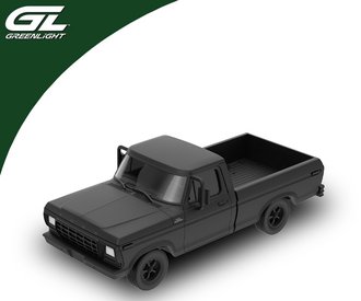 1:64 1979 Ford F-100 Custom Pickup (Matte Black) 1:64 1979 Ford F-100 Custom Pickup (Matte Black)