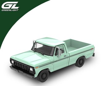 1:64 1979 Ford F-100 Ranger Pickup (Light Jade) 1:64 1979 Ford F-100 Ranger Pickup (Light Jade)