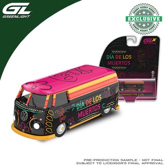 1:64 Volkswagen Type 2 Panel Van - Dia de los Muertos 2026 1:64 Volkswagen Type 2 Panel Van - Dia de los Muertos 2026