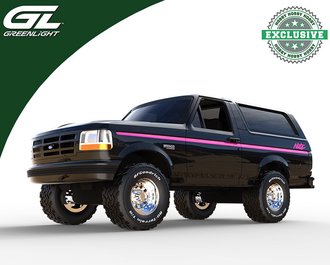 1:64 1992 Ford Bronco (Black Nite) 1:64 1992 Ford Bronco (Black Nite)