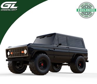 1:64 1977 Ford Bronco Lifted (Blackout) 1:64 1977 Ford Bronco Lifted (Blackout)