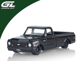 1:64 1968 Chevrolet C10 Lowrider (Blackout) 1:64 1968 Chevrolet C10 Lowrider (Blackout)