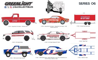 1:64 Racing Hitch & Tow Series 6 (Set of 3)