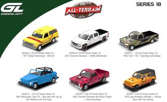 1:64 All-Terrain Series 18 (Set of 6) 1:64 All-Terrain Series 18 (Set of 6)