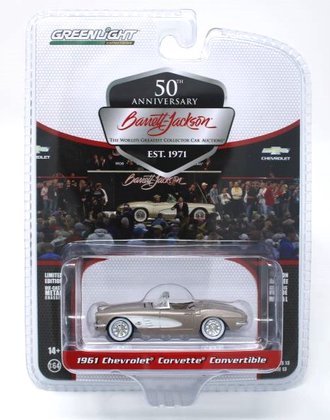 1:64 Barrett-Jackson 'Scottsdale Edition' Series 13 - 1961 Chevrolet Corvette Convertible