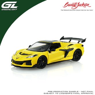 1:64 Barrett-Jackson Series 17 - 2025 Chevrolet Corvette ZR1 - First Retail Production VIN 001 1:64 Barrett-Jackson Series 17 - 2025 Chevrolet Corvette ZR1 - First Retail Production VIN 001