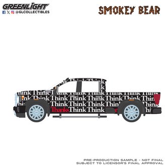 1:64 Smokey Bear Series 5 - 2023 GMC Sierra 2500 HD SLE "Think, Think, Thanks"