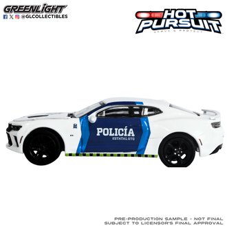 1:64 Hot Pursuit Series 48 - 2017 Chevrolet Camaro - Policia Estatal GTO (Guanajuato - Mexico)