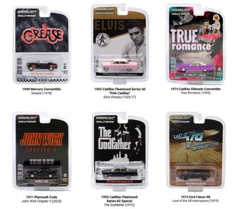 1:64 Hollywood Greatest Hits 2 (Set of 6) 1:64 Hollywood Greatest Hits 2 (Set of 6)