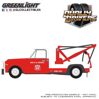 1:64 Dually Drivers Series 17 - 1971 Chevrolet C-30 Dually Wrecker "Phillips 66"