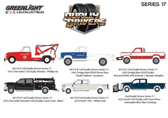 1:64 Dually Drivers Series 17 (Set of 6)