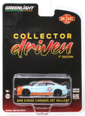 1:64 2018 Dodge Charger SRT Hellcat "Gulf" 1:64 2018 Dodge Charger SRT Hellcat "Gulf"