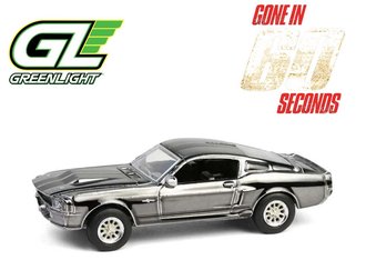 1:64 Gone in Sixty Seconds (2000) - 1967 Ford Mustang 'Eleanor' (Chrome Edition)