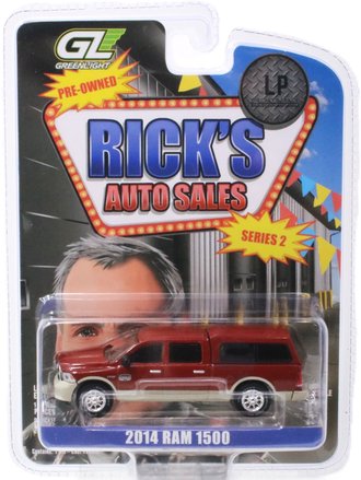 1:64 Rick's Auto Sales Series 2 - 2014 RAM 1500 Laramie Longhorn (Red)