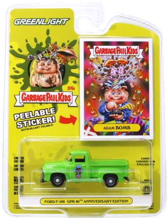 1:64 Garbage Pail Kids 40th Anniversary - Ford F-100 "Adam Bomb" 1:64 Garbage Pail Kids 40th Anniversary - Ford F-100 "Adam Bomb"