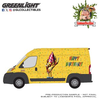 1:64 Garbage Pail Kids Series 9 - 40th Anniversary - 2019 RAM ProMaster 2500 "Dead Ted"