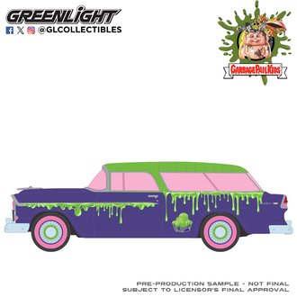 1:64 Garbage Pail Kids Series 9 - 40th Anniversary - 1955 Chevrolet Nomad "Leaky Lindsay"