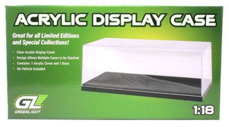 1:18 Acrylic Case w/Plastic Base