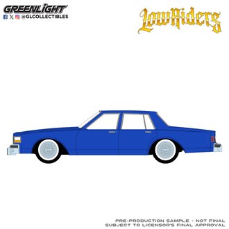 1:64 Lowriders Series 8 - 1986 Chevrolet Caprice (Electric Blue)