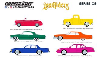1:64 Lowriders Series 8 (Set of 6)