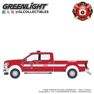 1:64 Fire & Rescue Series 5 - 2018 Ford F-350 "Los Angeles Fire Department"