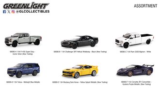 1:64 Auto Mall Series 8 (Set of 6) 1:64 Auto Mall Series 8 (Set of 6)