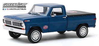 1:24 1970 Ford F-100 w/Bed Cover "STP" 1:24 1970 Ford F-100 w/Bed Cover "STP"