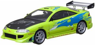1:43 The Fast and the Furious (2001) - 1995 Mitsubishi Eclipse (Lime Green) 1:43 The Fast and the Furious (2001) - 1995 Mitsubishi Eclipse (Lime Green)