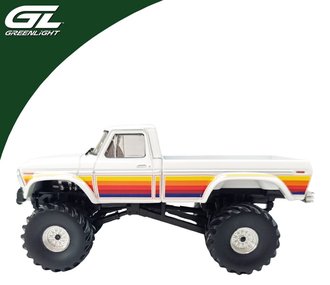 1:43 1977 Ford F-250 'Free Wheeling Stripes Edition' (White)