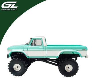 1:43 1979 Ford F-250 (Baby Teal Green w/White Stripe)