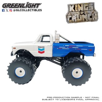 1:43 Kings of Crunch - Chevron 150th Anniversary - 1972 Chevrolet K-10 Monster Truck
