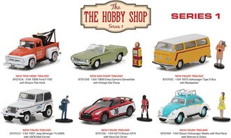 1:64 The Hobby Shop Series 1 (Set of 6)