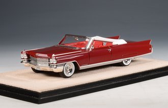 1:43 1963 Cadillac Eldorado Biarritz (Red/White)