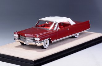 1:43 1963 Cadillac Eldorado Biarritz (Red/White)