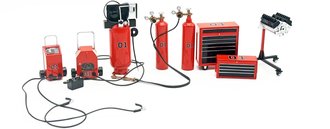 1:18 GMP Shop Tool Set  "#01" (Orange)