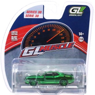 Super Chase 1:64 2016 Dodge Challenger RT ***Green Chrome*** Super Chase 1:64 2016 Dodge Challenger RT ***Green Chrome***